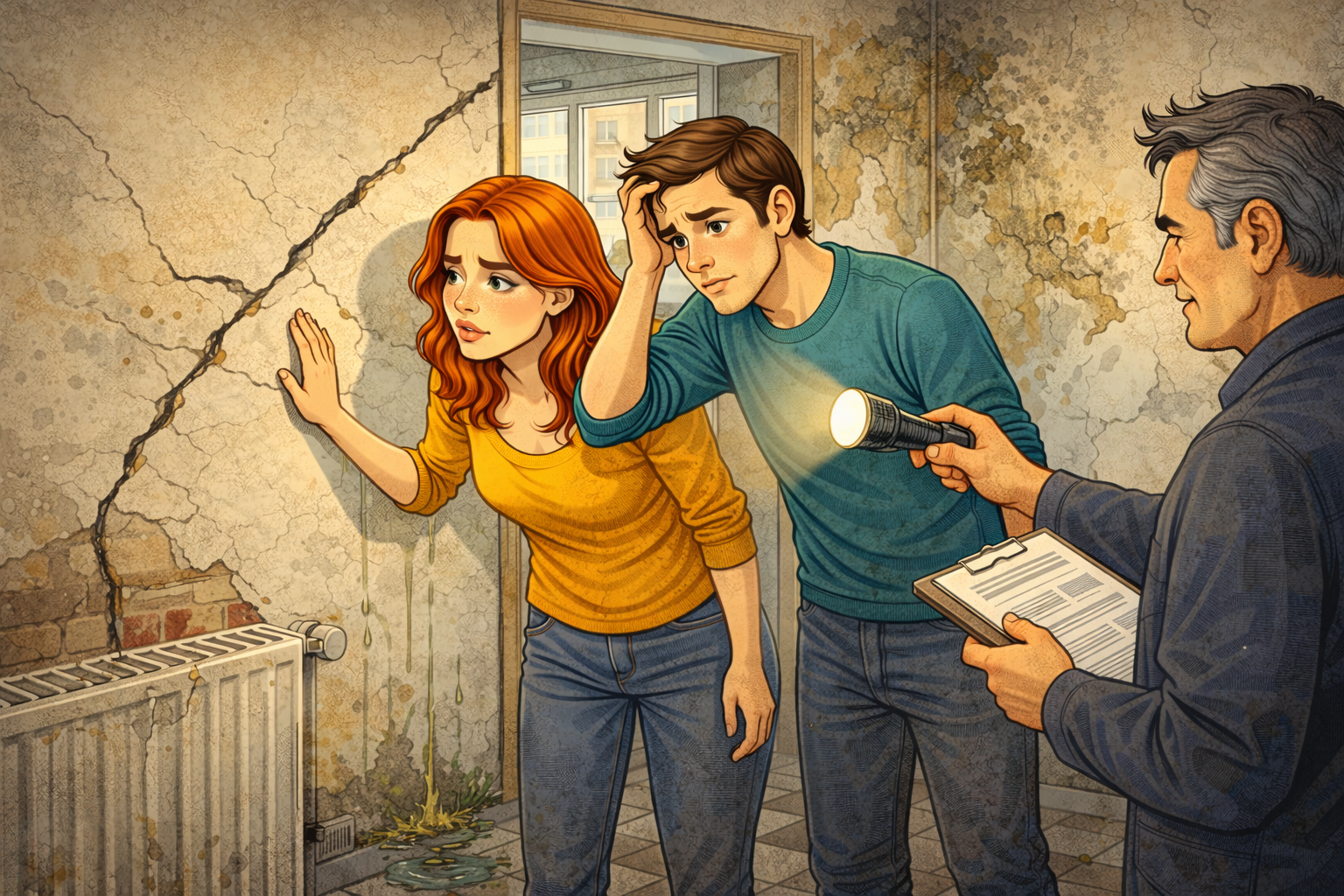 Repedések, beázás, szerkezeti jelek: mikor komoly a baj?