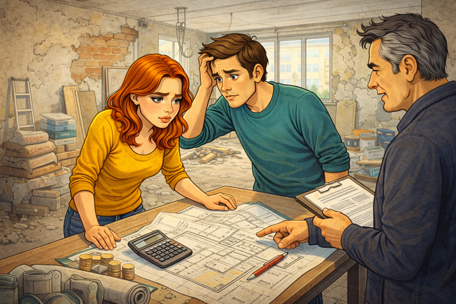 Felújítási költség becslése: mennyibe kerül valójában lakhatóvá tenni az ingatlant?